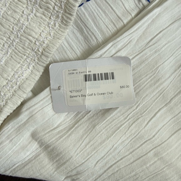 White Crochet Maxi Skirt with Side Slit - Picture 4 of 7